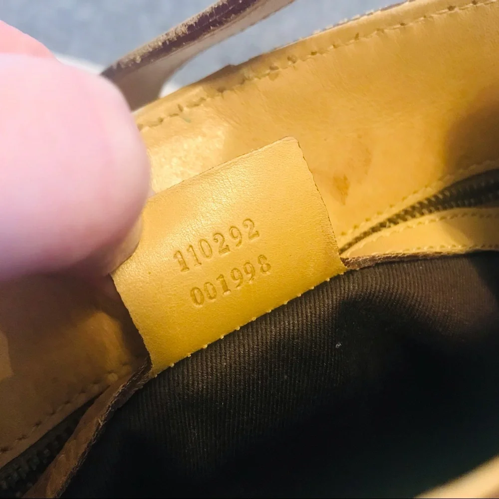 GUCCI | Great Shape! | TOTE ONLY! | GG SUPREME canvas & leather - Picture 10 of 16